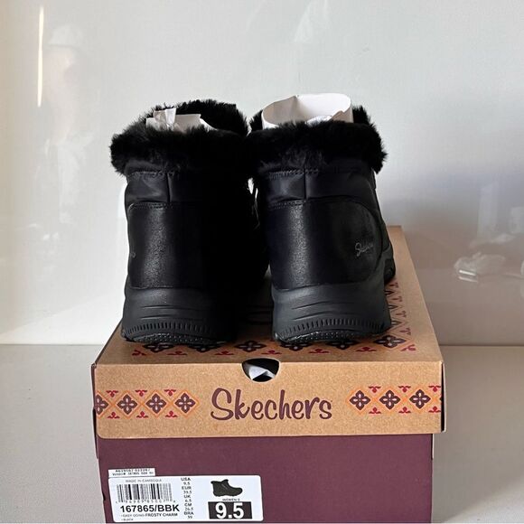 Skechers Easy Going Frosty Charm Water Repellent Vegan Boots - Picture 7 of 7